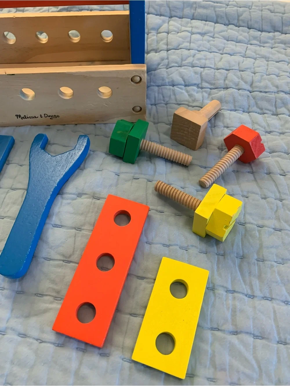Melissa & Doug Wooden Take-Along Tool Kit